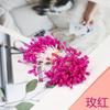 Venta Caliente Transfronteriza Estampador de Flores de Gasa Hecho a Mano DIY Antiguo Horquilla para el Cabello de Niña Material de Flores Centro de Flores Accesorios para el Cabello