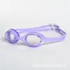 Óculos de Natação de Silicone HD Transparentes à Prova d'Água Anti-embaçante para Crianças, Óculos de Natação com Lente Plana, Específico para Crianças, Dropshipping