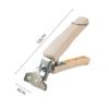 Pinza Anti-quemaduras para Tazón de Acero Inoxidable de Cocina, Pinza para Alimentos, Pinza para Vaporera, Elevador de Platos, Pinza Antideslizante Resistente al Calor, Pinza Resistente a Altas Temperaturas para Tazón y Plato para Uso Doméstico