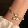 Arcoíris de verano ~ dopamina fresco colorido nicho al por mayor dulce Pulsera pulsera de cuerda elástica estrella arcoíris