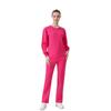 [En Stock] Conjunto Deportivo de Dos Piezas Ld Air Layer Cuello Redondo Sudadera Larga Manga Larga Holgada Ropa de Yoga para Mujer