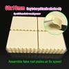 Adhesivo de Goma Amarilla Transparente Impreso de 24 granos para Uñas, Adhesivo de Doble Cara, Resistente al Agua, Protección Ambiental, Adhesivo de Gelatina, Adhesivo de Doble Cara para Uñas