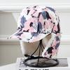 Gorro Lei Feng de Moda a Cuadros con Bloques de Color para Niños Coreano Versátil Protector de Orejas Gorra de Béisbol Invierno Nuevo Unisex Sombrero para Niños Comercio Exterior