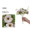 Campanilla de Viento Amapola Flor Artificial Gama Alta Realista Hotel Decoración Suave Decoración del Hogar Decoración de Bodas Transfronterizo Modelo Más Vendido