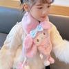 Bufanda Infantil Kuromi 2024 Nueva Bufanda de Felpa para Bebés Niños y Niñas para Prevenir el Frío y el Calor Cubrecuellos a Prueba de Viento de Invierno