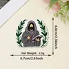 Adesivos de Tecido Bordados Exclusivos Transfronteiriços com Padrão de Pomba Branca Pura de Desenho Animado para Decoração de Roupas e Malas, Patches Bordados Laváveis Sem Costura