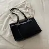 Decoración de hebilla de cuero de alta gama para cinturón de uso diario, bolsa de mano simple, bolsa de hombro o axila de gran capacidad, estilo coreano