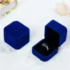 Caja de Regalo para Joyería Caja de Joyería Afelpada Caja para Pendientes Caja para Joyería Caja para Pulseras Empaque para Collares Caja para Anillos Al por Mayor