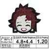 Alta calidad Ghost Blade Personaje de dibujos animados japonés Bordado de personaje de dibujos animados Pegatinas de tela para ropa Parche caliente de AliExpress