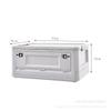 Caja de Almacenamiento para Camping al Aire Libre Caja Plegable Organizador de Camping Caja de Almacenamiento para Maletero de Coche Caja de Almacenamiento para Artículos Varios Ropa