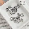 Moneda de Cobre Aleado Caballo Caballo Volador Colgante Encanto Pulsera DIY Collar Pendientes Accesorios para Orejas y Otras Piezas de Joyería Accesorios de Caballo