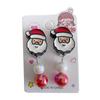Dibujos Animados Lindo Navidad Clip para la Oreja Niña Aretes Combinables Sin Aretes para Ancianos Alce Niños Joyería para Bebé