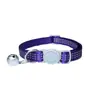 Pei Pet Beibei nuevo collar reflectante de seda para gato con hebilla de seguridad ajustable y correas reflectantes al por mayor