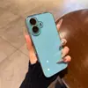 Cristal Templado Electrochapado Ice-Sense Adecuado para Funda de Teléfono Móvil Apple 17 Lente de Cobertura Total iPhone 16 Nueva Funda Dura Anticaídas