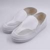 Sapatos Anti-Estáticos de PVC com Dois Furos, Solado Macio, Superfície em Malha, Malha Dupla Respirável, Sapatos de Trabalho Limpos Sem Poeira Esd