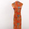 Tecido Jacquard Montanha Pesada Fio Xiangyun Tecido para Hanfu Cheongsam Colete Jaqueta Tecido Jacquard Antigo Flor de Fênix