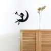 JM337 8月 Chica Liang Pegatinas de espejo transfronterizas acrílico de 1 mm pegatinas de pared tridimensionales decoración de pared de habitación dormitorio