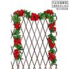 Rosa artificial de ratán, flor artificial, vid, ático, aire acondicionado, cubierta, tubería de agua, bobinado, decoración de techo, flor de vid, venta al por mayor
