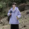 Chaqueta Conjunto de Dos Piezas para Hombre Estilo Montaña Marca de Moda Exterior Tres en Uno Pareja Funcional Cortavientos Delgada Ropa Cortavientos e Impermeable para Hombre