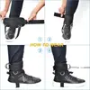 Hebilla de tobillo de pórtico anillo 4D elevación de pierna de fitness tipo pedal de pie hebilla de tobillo correa protectora de tobillo de fitness de resistencia ajustable