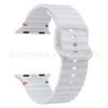Adecuado para Apple Series 10/11 Ultra3 Correa de Silicona con Costuras Onduladas Correa Deportiva para iWatch