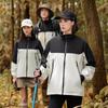 Chaqueta fina de cuello alto con logotipo para otoño e invierno, mono de montañismo para exteriores, abrigo impermeable, camisa publicitaria con impresión de imagen