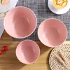 Tigela de Arroz de Palha de Trigo Tigela de Sopa Japonesa Tigela de Ramen Comercial Espessada Tigela de Salada Tigela de Arroz Doméstica Tigela Pequena Louça Atacado