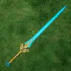 Y No estaba pensando en un cuchillo y el bastón del cometa Pu para proteger la piel alrededor del dios yuan Juguete de plástico PP cuchillo arma corte de niebla de vuelta a la luz