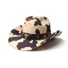 Sombrero de Vaquero Estilo Nuevo con Estampado de Vaca, Sombrero de Sol Estilo Oeste, Unisex, Versátil y Moderno