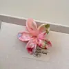 Nuevo Clip de Garra de Flor Fresca Pequeña Sizzy Flor de Huevo Pinza para el Cabello Adorno para la Cabeza Pasador Dulce para el Cabello Pinza de Tiburón para el Cabello