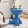 Mesita de noche, mesa redonda pequeña de moda, estante de almacenamiento, mesa de centro, estilo de lujo ligero, mesa lateral para sofá, mesita de noche móvil, envío gratis
