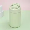 Copo Térmico Aço Inoxidável 304 Transfronteiriço Portátil ao Ar Livre Copo Térmico de Mão Mini Cor Macaron Copo de Bolso Dupla Utilização