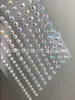 Accesorios para el cabello de diamantes brillantes especiales para danza latina tocado para competición de danza de estándar nacional tira de diamantes adhesiva recogido profesional de danza moderna para mujer diamantes autoadhesivos para el cabello