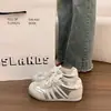 Zapatillas de entrenamiento retro alemanas de corte bajo, con bloques de color, suelas blandas para el trayecto diario, zapatillas versátiles casuales de otoño, suministro al por mayor