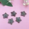 Cristal natural Amazon 20mm estrela de cinco pontas pingente não poroso pequena estrela ornamentos de pedra natural para comércio exterior
