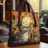 2026 Nuevo Llegada Serie Animales Estampado Digital Moderno Popular Bolso de Mano Bolso Tote de Hombro Único Acolchado