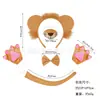 Suministro Transfronterizo de Diademas de León, Accesorios de Performance y Sets de Diademas de Orejas de León Peludas para Niños y Adultos para Contar Historias