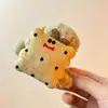 Divertido Dibujo Animado Galleta Hamburguesa Peluche Pinza de Garra Pinza para el Cabello Textura Parte Posterior de la Cabeza Pinza de Tiburón Accesorio para el Cabello Horquilla Linda Otoño Invierno