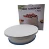 Mesa giratoria para decorar pasteles, mesa giratoria de plástico para decorar crema y pasteles, juego de herramientas para hornear