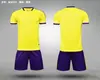 Uniformes de Futebol a Pronta Entrega, Uniformes de Treinamento para Competição Infantil, Roupas Esportivas de Futebol Masculinas e Femininas, Camisas Personalizadas DIY com Números Impressos