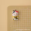 Accesorios de resina para manualidades de dibujos animados, incluyendo artículos con temática de gatos, pegamento color crema, pinzas para el cabello, fundas para teléfonos, dijes para zapatos, llaveros y colgantes