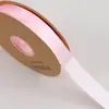Fita de cetim simples, 2,5 cm, para embrulho de presentes, DIY, laços para roupas, acessórios, estoque do fabricante, atacado