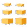Suporte de exibição de alimentos de buffet de acrílico para festa de casamento Base de cubo Preto Branco Transparente Dourado Fábrica