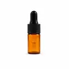 Fabricante atacadista de frascos de vidro transparentes de 3ml com tampa de rosca para essência de cuidados com a pele, pó liofilizado e materiais de embalagem cosmética