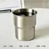 Taza de Agua Plegable Acero Inoxidable 304 Estilo Ins Taza Práctica Taza Estilo Camping al Aire Libre Taza de Café Portátil