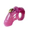 Cinturón de castidad masculino de plástico CB6000s juguete alternativo transparente negro rosa productos para adultos