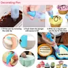 Juego Personalizado de 82 Piezas de Boquillas para Decorar Pasteles con Crema Amazon, Suministros para Hornear Pasteles y Galletas, Uñas para Decorar