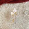 Moda Tulipa Broche Feminino High-end Luxo Elegante Terno Corpete Pin Acessórios Anti-corrida Opala Collar Agulha