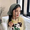 Pañuelo Cuadrado Pequeño Nuevo Estilo Coreano Estilo Fresco Floral Simple Retro Estilo Artístico Pañuelo de Atmósfera Pañuelo Decorativo Pañuelo de Seda