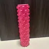 Palo de Diente de Lobo Eje de Espuma Sólida Rodillo Masajeador Relajante Muscular Rodillo Profesional para Adelgazar Piernas Rodillo de Piernas Rodillo de Espalda Columna de Yoga